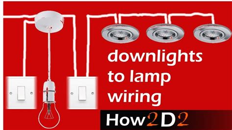 wiring a downlight to a switch